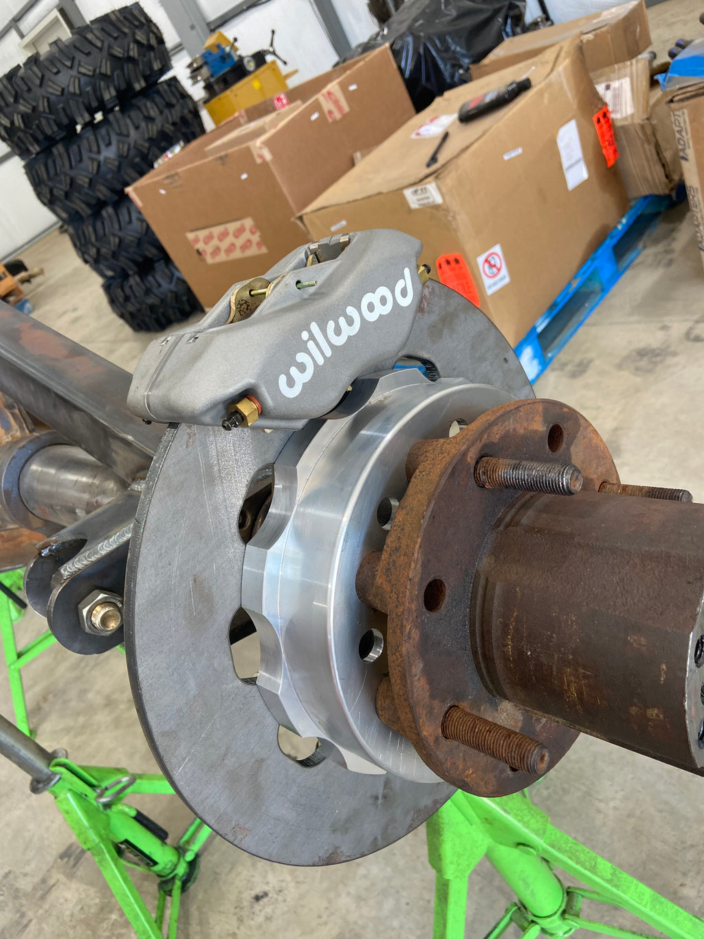 BKOR Ultra Light Weight Brake Kit chevy 14 bolt