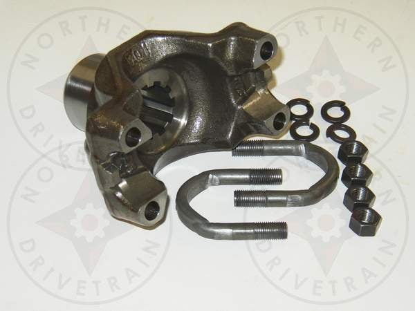 End Yoke - Splined Bore FORGED 1410 series, U Bolt Style, Ø1.250 - Busted Knuckle Off Road