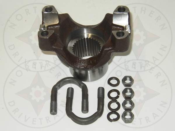 Arjay GM 14 Bolt 10.5" 1350 Yoke – Forged U-Bolt Style With Slinger & Spicer U-Bolt Kit