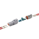 Amphenol Sine Systems AT06-2S 2-Way AT Connector Plug, DT06-2S Compatible