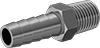Straight barb fitting 3/8 x 1/4