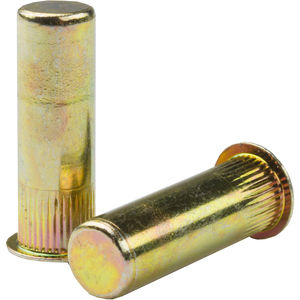 1/4"-20 0.027"-0.165" Grip Range Yellow Zinc Closed Ended Rivet Nu