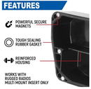 Magnetic Radio & Intercom Cover for Rugged Radios Multi Mount Insert