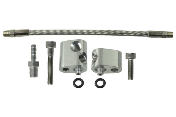 ICT Billet Steam Port kit (passenger side outlet)