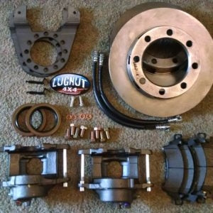 Lugnut4x4 Newer 14 bolt full float disc brake conversion kit - Busted Knuckle Off Road